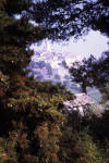 View of St Paul de Vence from Maeght Foundation 10th July 1974