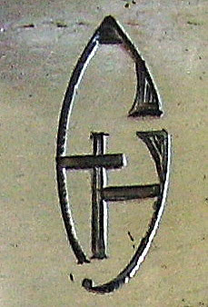 Fernand F Haenggi - signet from confirmation silver napkin ring